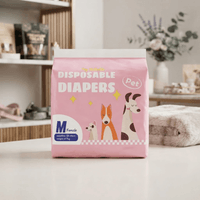 Pañal Absorvente Para Perros Hembra Talla M - 10 unidades