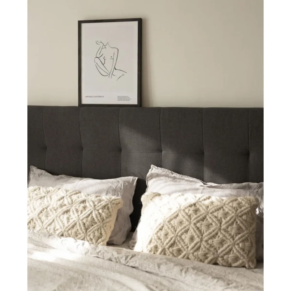 Cabecera 2 Plazas Fervic Ventitas Home Color Negro