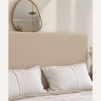 Cabecera Queen de Cuero Color Beige Eleonor Ventitas Home