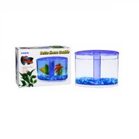 Bettera Doble Con Separador En Acrílico Para Peces Betta Marca Xinxin