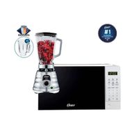 Combo Horno Microondas Digital 20 litros y Licuadora clásica BLST4655 3 Velocidades