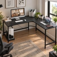 Escritorio Industrial Lineysha Ventitas Home Negro