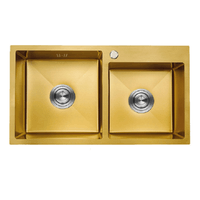 Lavadero de cocina Dorado Nano 2 Pozas XM UD07-8245