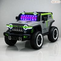 CARRO A BATERÍA PARA NIÑOS CON LUCES Y CONTROL REMOTO - 12V