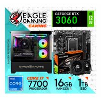 PC GAMER INTEL CORE I7 7700 16GB DDR4 1TB RTX3060 12GB