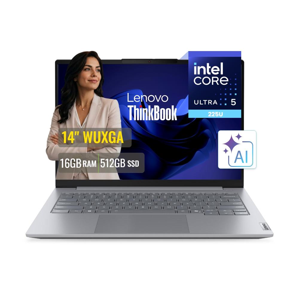 Laptop Lenovo ThinkBook 14 G8 IAL Intel Core Ultra 5 16GB DDR5 SSD 512GB 14 WUXGA 21SJ00B0LM