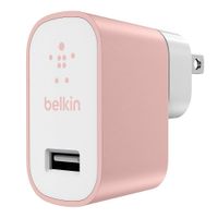 Belkin Cargador 24A de pared con conector USB Oro Rosa - F8M731DQC00