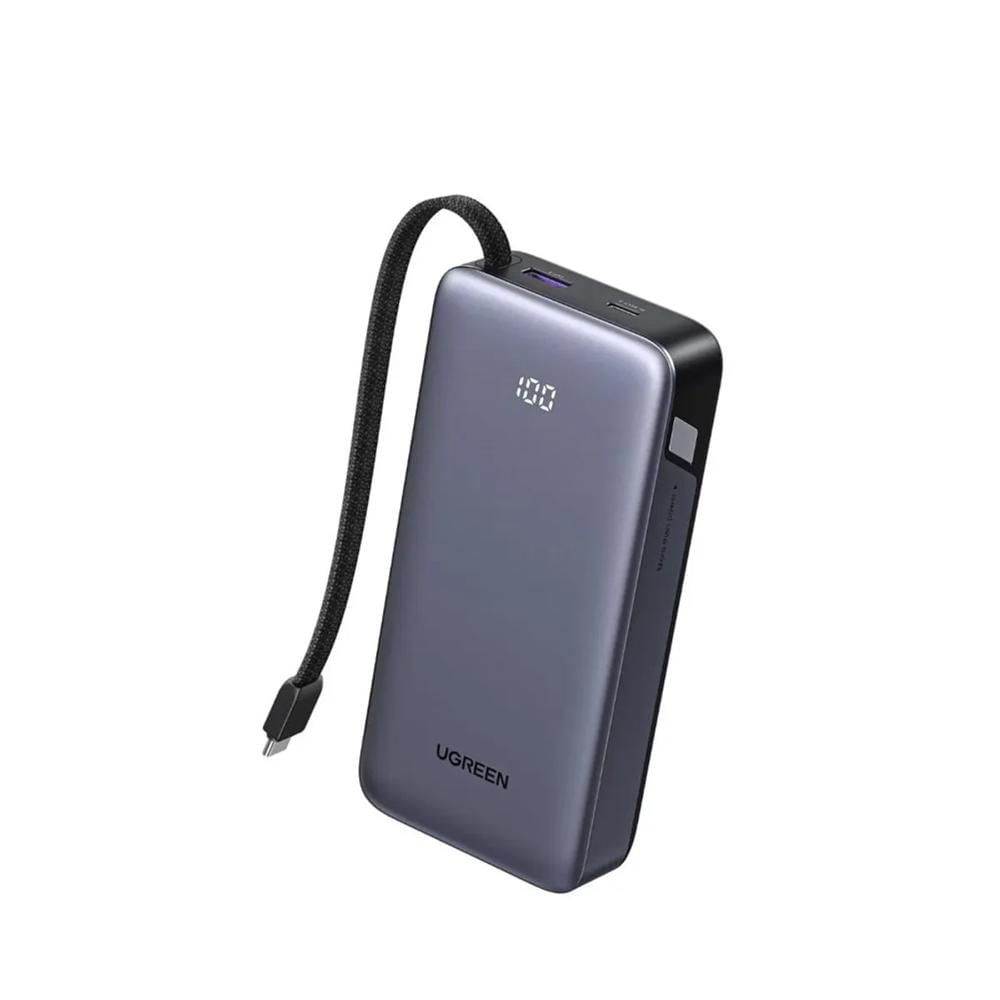 UGREEN Power Bank Nexode 20000mAh 45W Cable USB-C Integrado Pantalla PB536 - 55988B