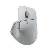 Mouse Mx Master 4 Logitech Inalámbrico Usb C Bt Gris Claro