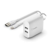 Belkin Boost Charge Cargador USBx2 24W Micro-USB - WCE002dq1MWH