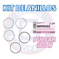 KIT DE ANILLOS PULSAR 160 N 36PD0122
