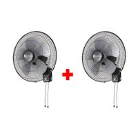 Pack x 2 Ventilador de pared 20 TREVELY VT-2016 -140W