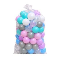 Set De Pelotas Plásticas Multicolores