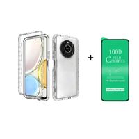FUNDA CASE 3EN1 TRANSPARENTE PARA MAGIC 7PRO MAS PROTECTOR DE PANTALLA