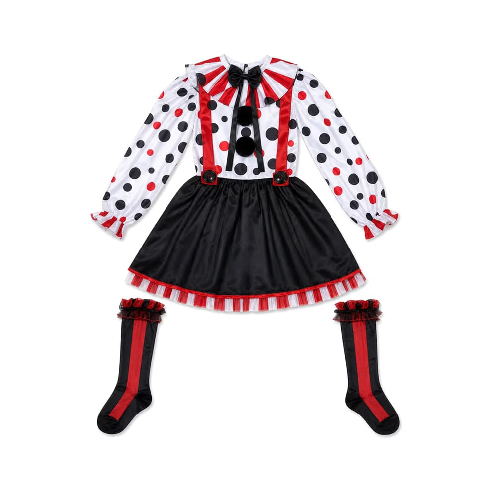 HALLOWEEN - Disfraz Infantil de Muñeca Gótica para Halloween