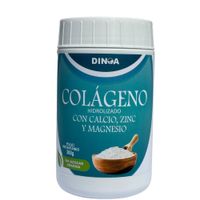 Colágeno Hidrolizado con Zinc Calcio y Magnesio Dinoa Polvo 300g - Salud Ósea y Articular
