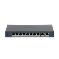 Switch PoE Hikvision DS-3E1510P-EI/M Admnistrable 8 puertos POE 2 RJ45