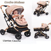 Coche para Bebe Moises Grand Gold Rosado