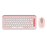 Teclado Bluetooth y Mouse Logitech Pop Icon Rosa