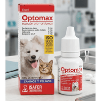 Optomax Cuidado de Ojos y Oídos para Perros y Gatos - 10 ml