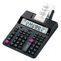Calculadora con Wincha Impresora Casio HR-150RC-DC Negro