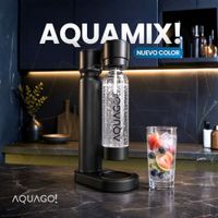 Gasificador de bebidas Gris Oscuro - Aquamix