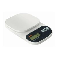Báscula digital para cocina, plato de ABS, 5 kg, Truper 15161