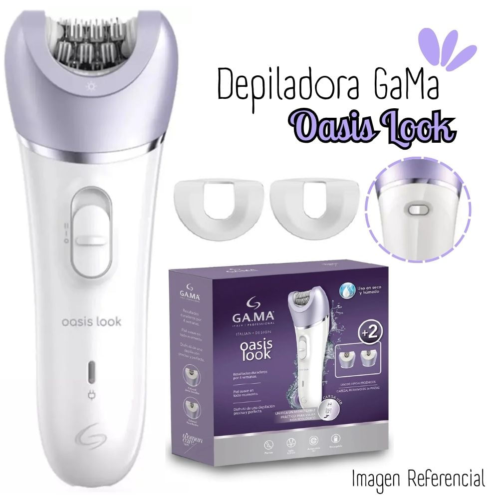 DEPILADORA GAMA INALAMBRICA OASIS LOOK