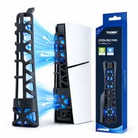 Cooler Ventilador Dobe para Consola Playstation 5 Slim PS5 Slim - Negro
