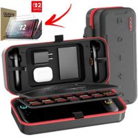 02 MICAS + Mini Maleta Funda para Nintendo Switch 2 estuche case