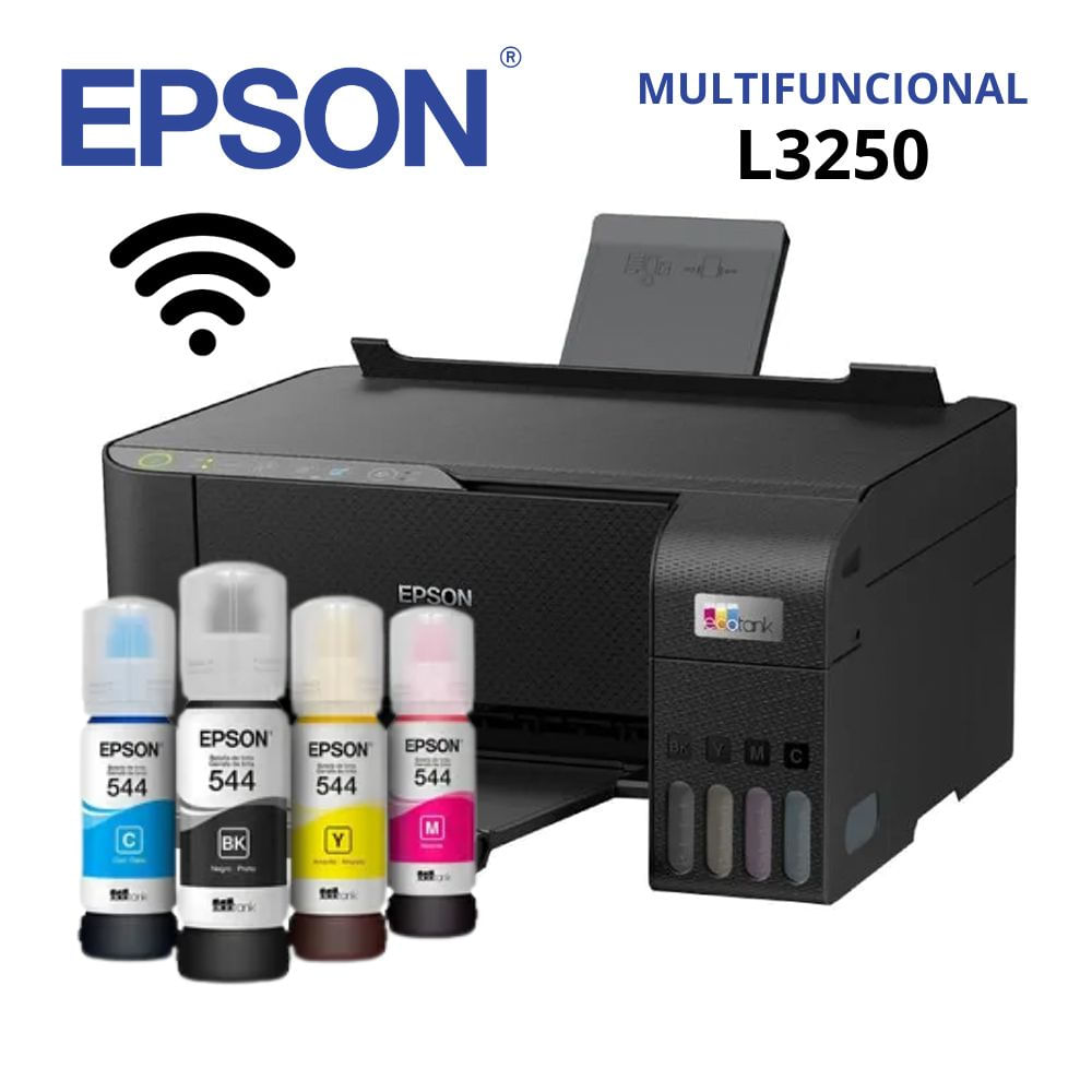 L3250 Epson Ecotank Impresora Multifuncional - WiFi imprime-escanea