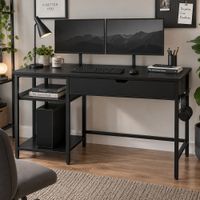 Escritorio Industrial Tabule Ventitas Perú Negro