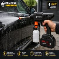 HIDROLAVADORA PARA CARRO 360V CON MALETIN Y BATERIA DE LI-ION