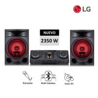 Minicomponente LG XBOOM CL87 l 2350W l Bluetooth l Karaoke Star