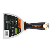 Espátula flexible 5"" acero inoxidable, Comfort Grip, EXPERT 15853