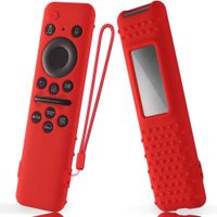 Funda Protector De Control Samsung Solar 2023 + Sujetador  - ROJO