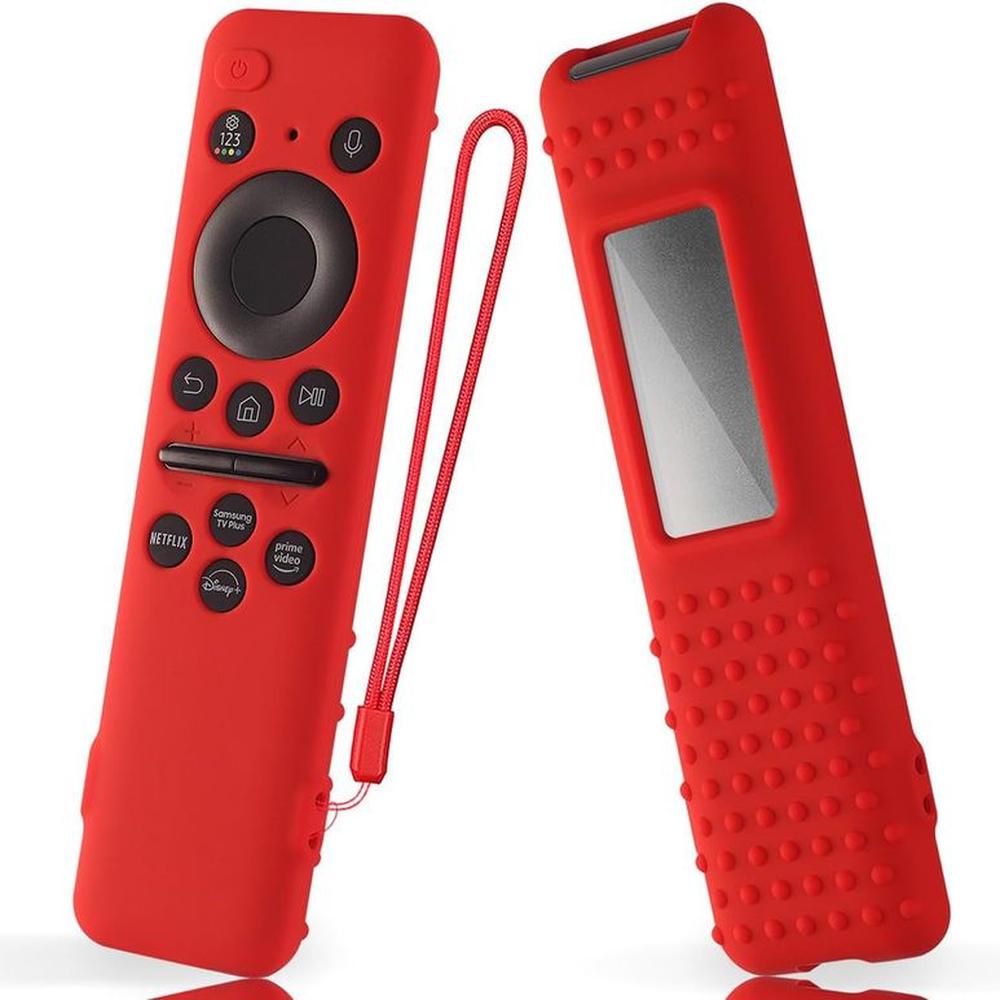 Funda Protector De Control Samsung Solar 2023 + Sujetador  - ROJO