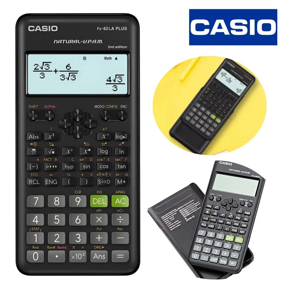 Calculadora Científica Casio FX-82LA PLUS-2 BK Negro