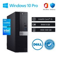 Computadora PC Dell Optiplex Intel Core i5 7ª Gen 3,80 GHz 8GB RAM 500GB HDD - Refurbished