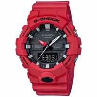 Reloj Casio G-Shock GA800-4A Digital Analógico Resina Rojo