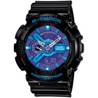 Reloj Casio G-Shock GA110HC-1A Digital Analógico Resina Negro Morado