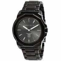 Reloj Perry Ellis Decagon 42 08007-02 Fecha Acero Inoxidable Negro