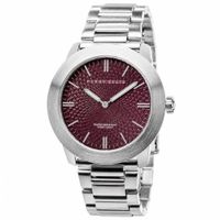 Reloj Perry Ellis Slim Line 42 07004-02 Acero Inoxidable Dial Vino