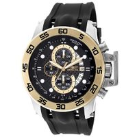 Reloj Invicta I-Force 19253 Fecha Cronómetro Correa de Silicona Negro