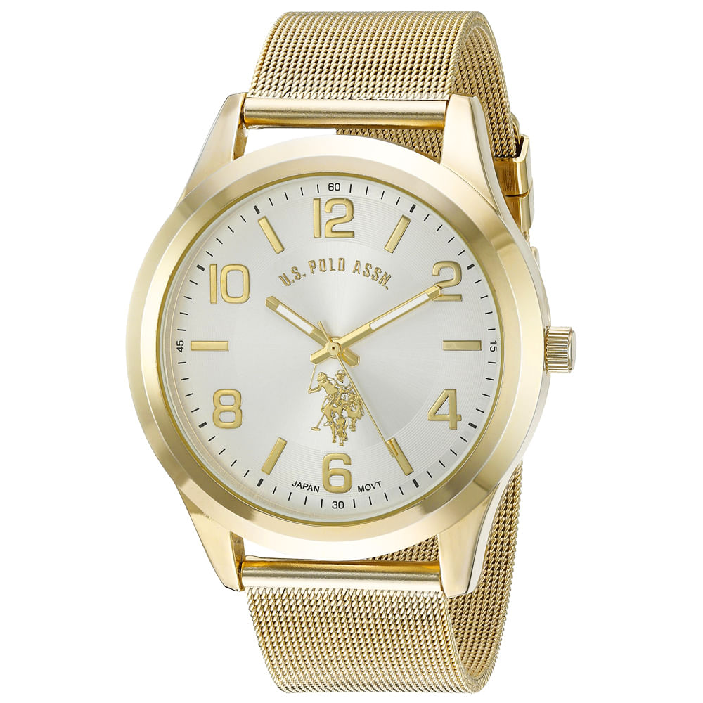 Reloj U.S. Polo Assn. USC80376 para Hombre Dorado