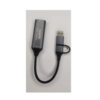 Capturadora De Video Hdmi A Usb  Tipo-c 1080p 4k