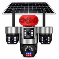 Cámara Solar 4G con chip - panel solar 4K Ultra HD y bocina
