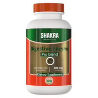 SHAKRA Enzimas Digestivas Digestive Enzyme 120 cap