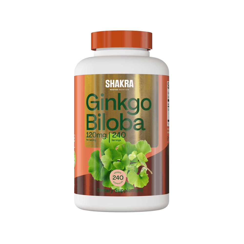 Shakra Ginkgo Biloba 120 mg 240 Capsulas