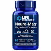 Life Extension Neuro-Mag Magnesio L-treonato - Salud de la Memoria 90 Cápsulas
